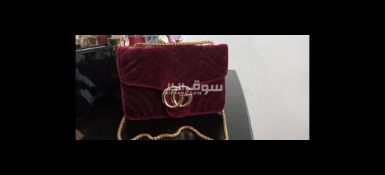 حقيبة يد مع خزام دهبي جديد - 2