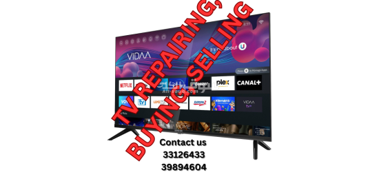 TV REPAIRING, BUYING, SELLING